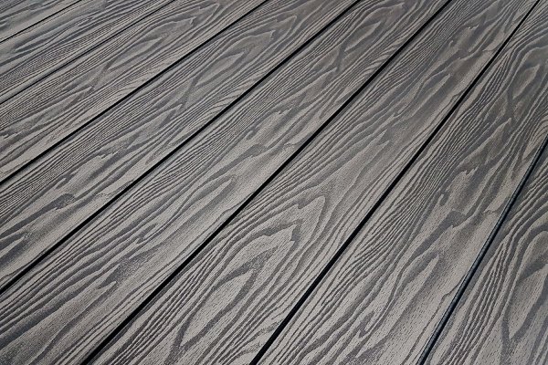 Террасная доска из ДПК Terrapol Смарт 3D Полнотелая без паза Черное дерево купить в Череповеце