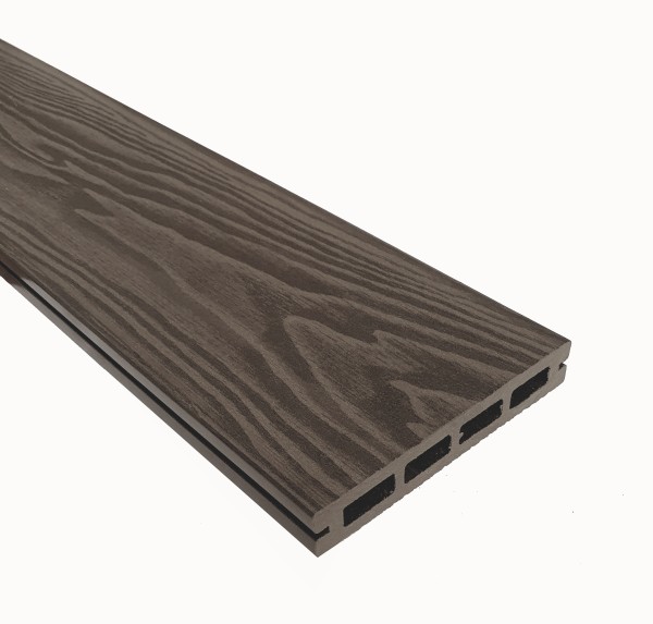 Террасная доска из ДПК Terrapol Смарт 3D Пустотелая с пазом Тик Киото купить в Череповеце