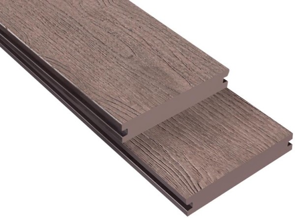 Террасная доска ДПК Outdoor 3D полнотелая NEVADA/CALIFORNIA BROWN коричневая микс купить в Череповеце