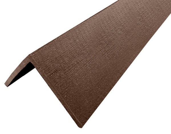 Уголок ДПК для сайдинга 70x70x3000мм Коричневый купить в Череповеце