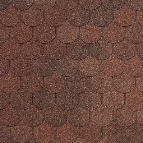 Гибкая черепица Tegola ASSISI terracotta 420 купить в Череповеце