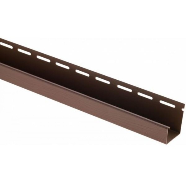 J-профиль Люкс Крашенный, T-15, ВН, Тёмный Орех купить в Череповеце