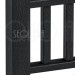 Комплект крышка/юбка для столба SEQUOIA BLACK купить в Череповеце