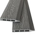 Заборная панель шип-паз EasyDecking Wood-Х 146х20 Серый купить в Череповеце