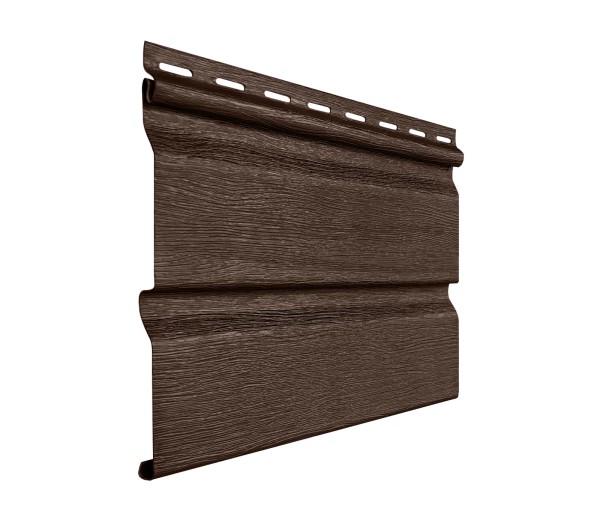 Виниловый сайдинг fineber (файнбер) - серия "стандарт", коричневый купить в Череповеце