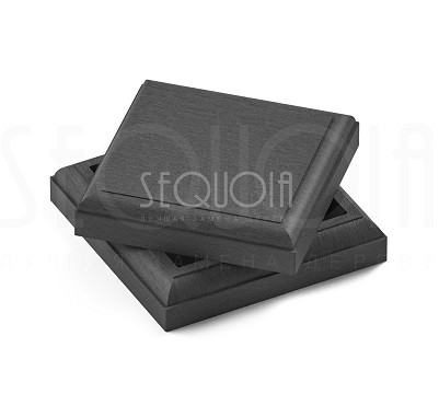 Комплект крышка/юбка для столба SEQUOIA GRAY купить в Череповеце