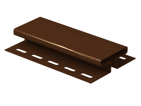 H-планка Ю-пласт Классика коричневая купить в Череповеце