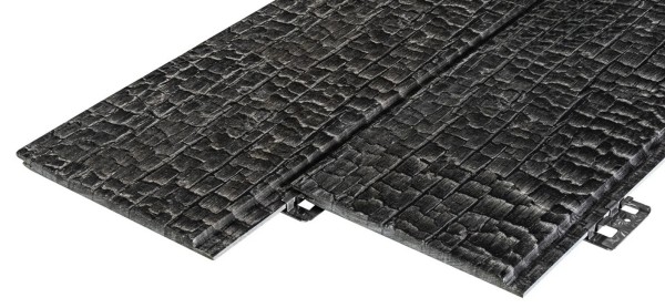 Фиброцементные панели FCSPRO Decor Wood Click Угольное купить в Череповеце