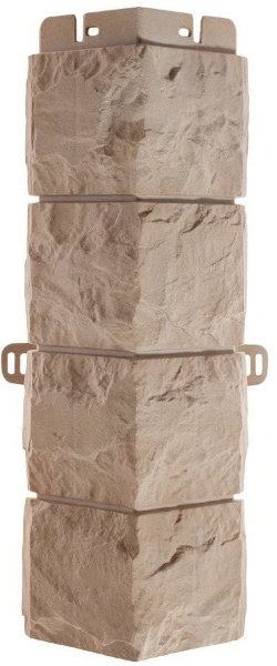 Фасадная панель Наружный угол фагот (талдомский), 0,45 х 0,13м (н) купить в Череповеце