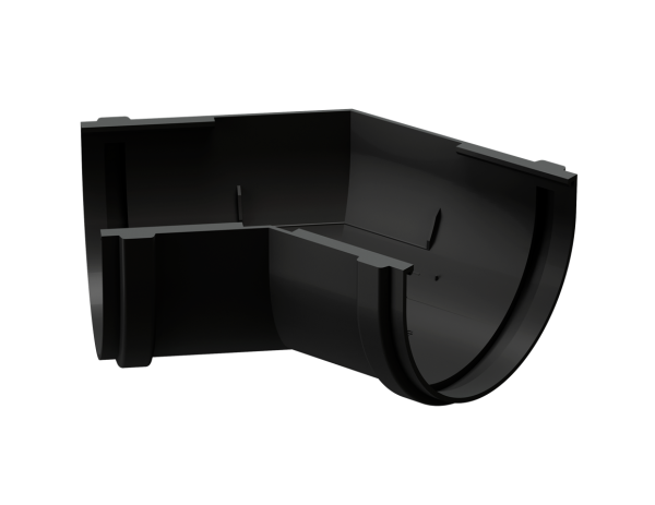 Угол желоба универсал 135˚ Docke Premium ПВХ - Карбон купить в Череповеце