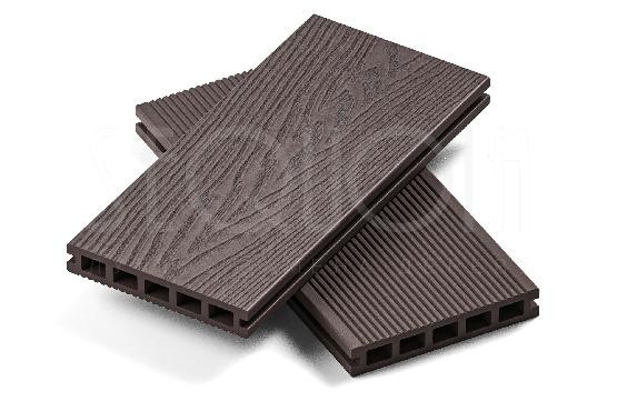Доска террасная ДПК 3D SEQUOIA Evolution WOOD BROWN купить в Череповеце