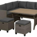 Комплект мебели AFINA плетеной из иск. ротанга AFM-307G-Grey купить в Череповеце