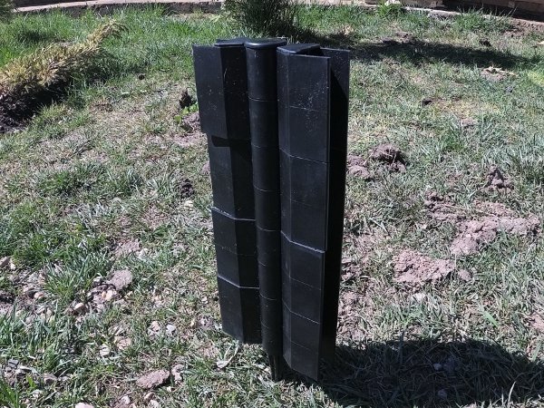 Угловой элемент поворотный, пластиковый от 60° до 300° для доски 300х30 мм из ДПК чёрный Holzhof купить в Череповеце