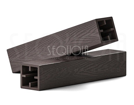 Столб SEQUOIA Evolution 3D WOOD BROWN купить в Череповеце