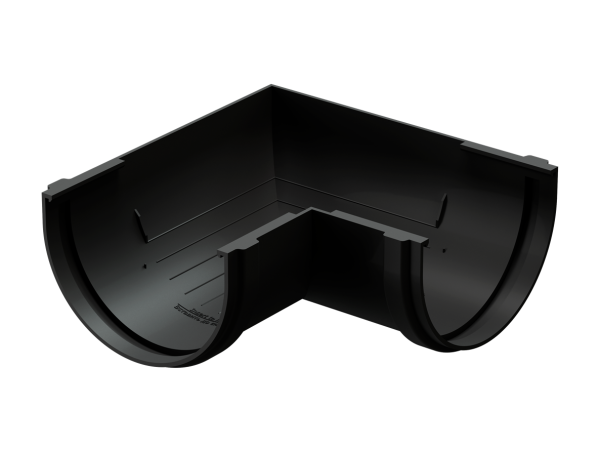 Угол желоба универсал 90˚ Docke Premium ПВХ - Карбон купить в Череповеце