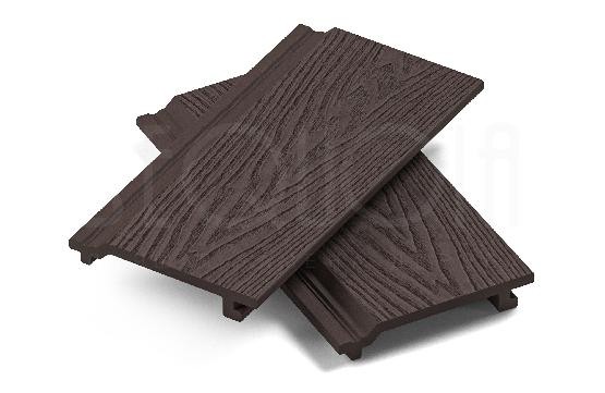 Доска фасадная ДПК 3D SEQUOIA Evolution WOOD BROWN купить в Череповеце