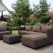 Комплект мебели AFINA плетеной из иск. ротанга YR821A Brown/Beige купить в Череповеце