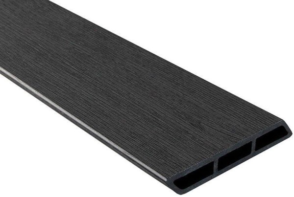 Доска Ромбус 3D ДПК Outdoor STORM BLACK черная купить в Череповеце