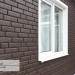 Фасадная панель Ю-Пласт Стоун Хаус Кирпич Коричневый купить в Череповеце