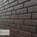 Фасадная панель Ю-Пласт Стоун Хаус Кирпич Коричневый купить в Череповеце
