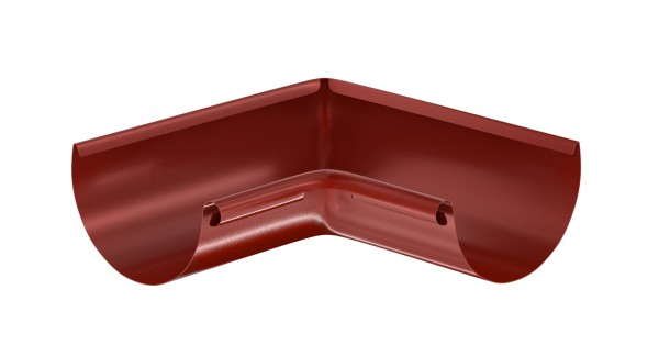 Водосток Aquasistem, система 125x90 - Угол желоба, внутренний 90° RR 29 Бургундский купить в Череповеце