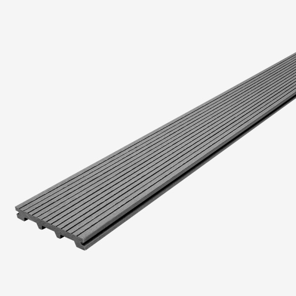 Террасная доска из ДПК RusDecking Unodeck Titanio - Серый купить в Череповеце Террасная доска из ДПК RusDecking Unodeck Titanio - Серый купить в Череповеце