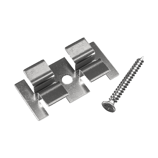 Клипса с саморезом, Grinder шовный монтаж 5 mm купить в Череповеце
