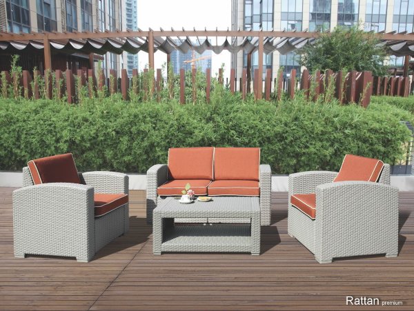 Уличные диваны и кресла коллекции Rattan Premium 4 купить в Череповеце