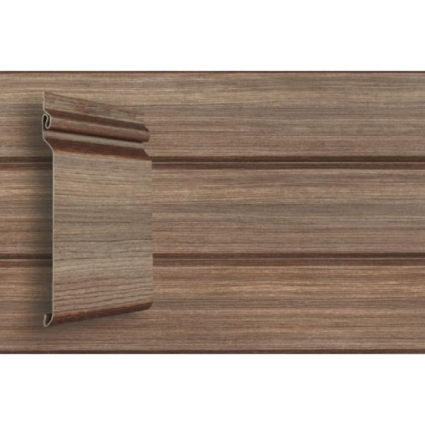 Виниловый сайдинг Grand Line Natural-Брус Tundra - Кедр купить в Череповеце