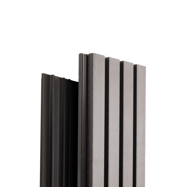 Фасадная доска Ecodecking Техно реечная 200х26х3000 Серый купить в Череповеце Фасадная доска Ecodecking Техно реечная 200х26х3000 Серый купить в Череповеце