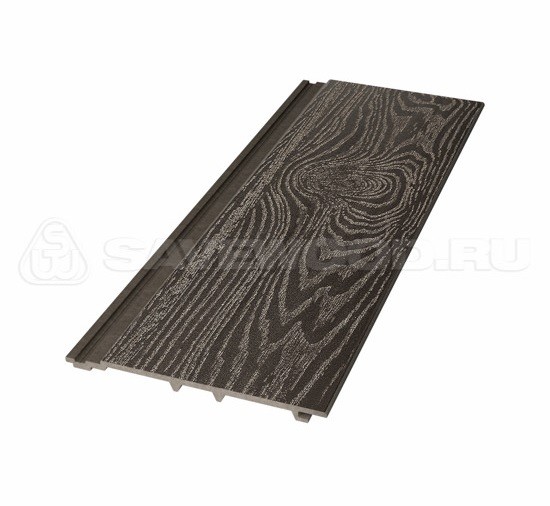 Сайдинг из дпк savewood sw-cedrus тангенциальный распил темно-коричневый купить в Череповеце