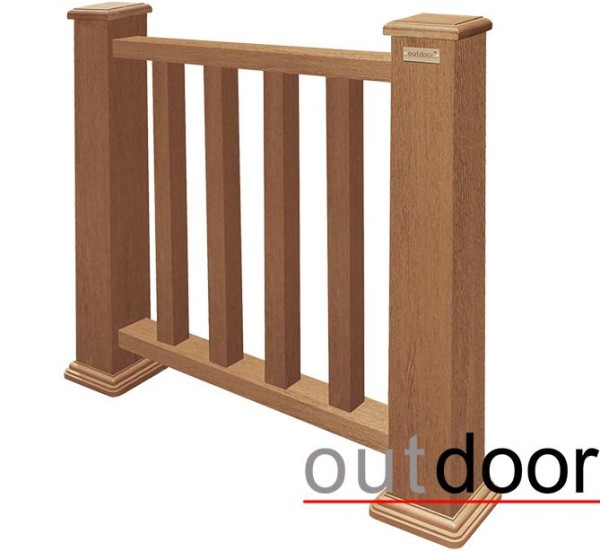 Ограждение из ДПК Outdoor Классик 3D STORM дуб купить в Череповеце