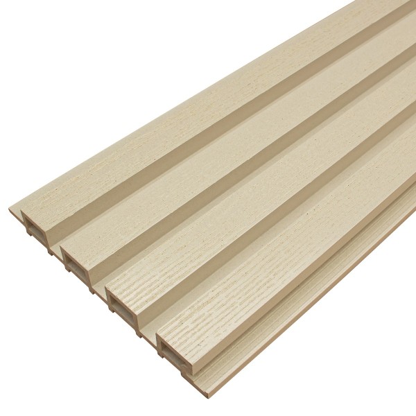 Фасадная доска из ДПК Faynag Wood Рейка Слоновая кость купить в Череповеце