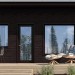 Фасадная панель FineBer, Скол - Тёмно коричневый купить в Череповеце