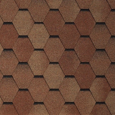 Гибкая черепица Tegola VENETO terracotta 206 купить в Череповеце