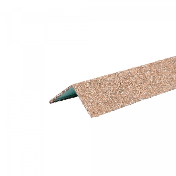 Уголок металлический внешний ТЕХНОНИКОЛЬ HAUBERK, Коричнево-бежевый купить в Череповеце