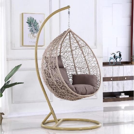 Кресло Подвесное из искусственного ротанга AFM-169A-LB Beige купить в Череповеце