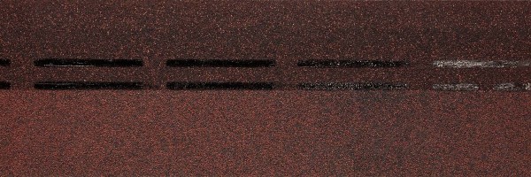 Коньково-карнизная черепица Docke Standard, красный купить в Череповеце