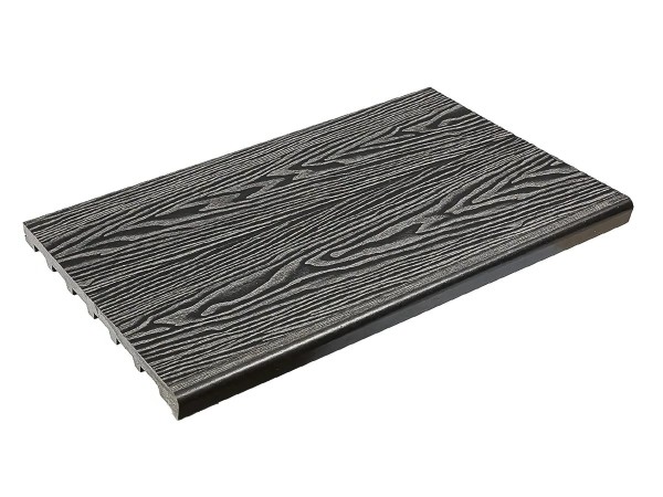Ступень полнотелая из ДПК Deckart Step 3D Графит купить в Череповеце