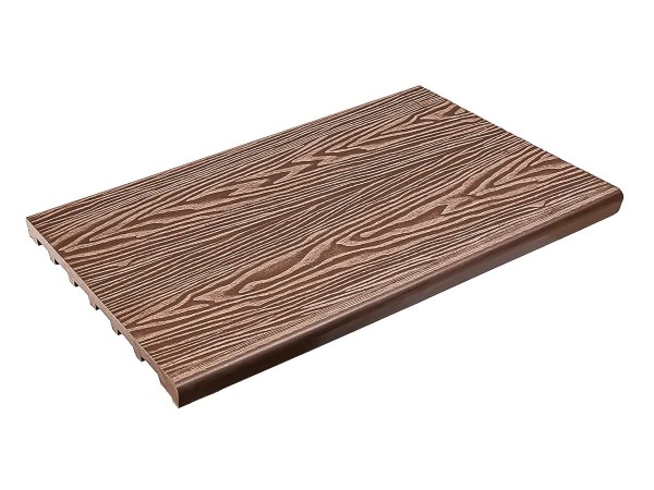 Ступень полнотелая из ДПК Deckart Step 3D Махагон купить в Череповеце