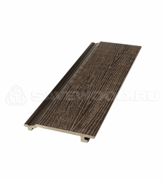 Сайдинг из дпк savewood sw-sorbus радиальный распил темно-коричневый купить в Череповеце