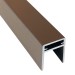 П-профиль Алюминиевый EasyDecking 35x25 Венге купить в Череповеце