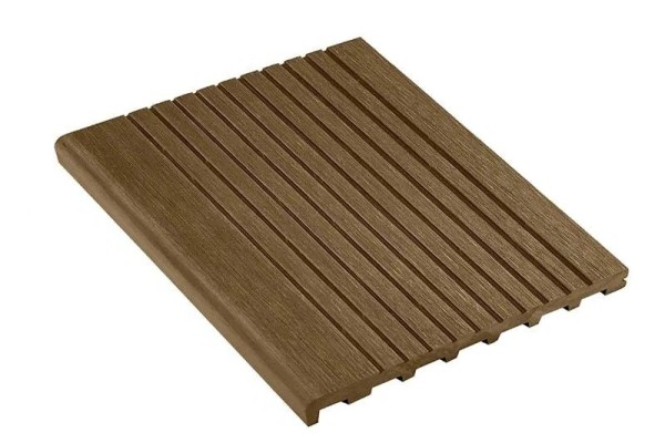 Ступень полнотелая из ДПК Deckart Step Орех купить в Череповеце
