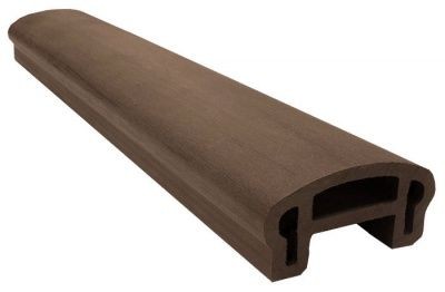 Перила вехнее фигурное Woodvex Select Темно - Коричневый купить в Череповеце Перила вехнее фигурное Woodvex Select Темно - Коричневый купить в Череповеце