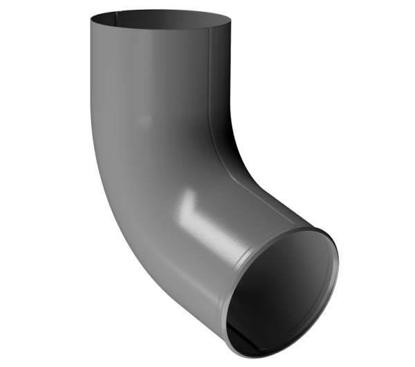 Отвод трубы D90 Döcke STAL PREMIUM Графит, (RAL 7024) купить в Череповеце