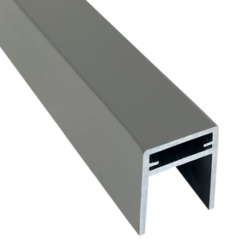 П-профиль Алюминиевый EasyDecking 35x25 Серый купить в Череповеце
