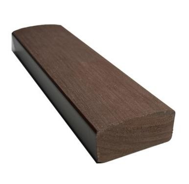 Лавочный брус Ecodecking Некст полнотелый брашированный 70х35 шоколад купить в Череповеце