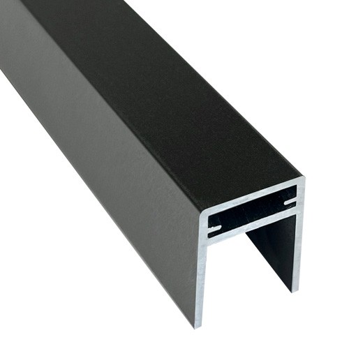 П-профиль Алюминиевый EasyDecking 35x25 Черное дерево купить в Череповеце