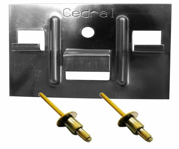 КЛЯММЕР + ЗАКЛЁПКА ДЛЯ CEDRAL CLICK 250 ШТ купить в Череповеце
