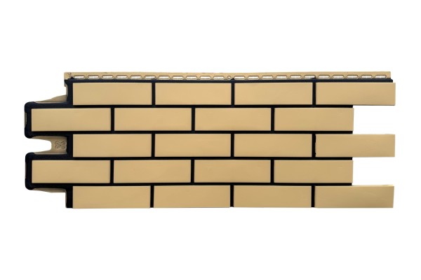 ФП Grand Line клинкерный кирпич ПРЕМИУМ Песочный (шов RAL 9005) купить в Череповеце